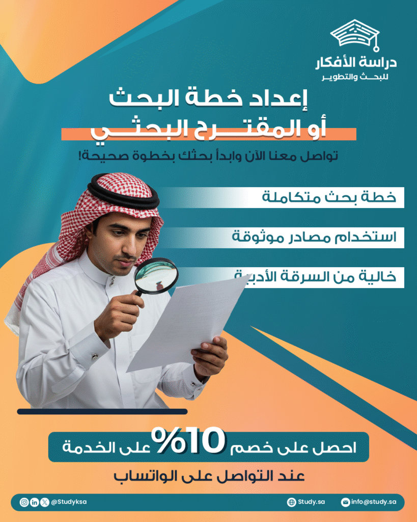 هل تحتاج إلى مساعدة في إعداد خطة بحثك؟